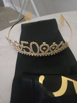 50th Sash and Crown