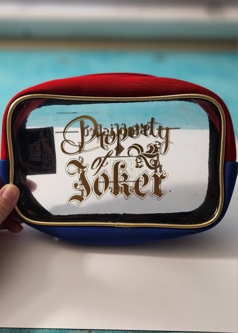 Harley Quinn Makeup Bag