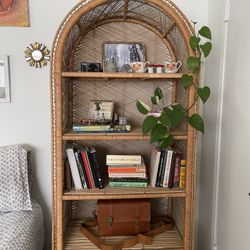 Rattan Shelf AMAZING CONDITION VINTAGE