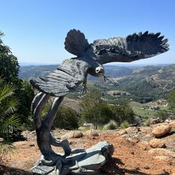 Life Size Bronze Eagle Statue 