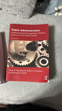 Public administration 9th Edition
