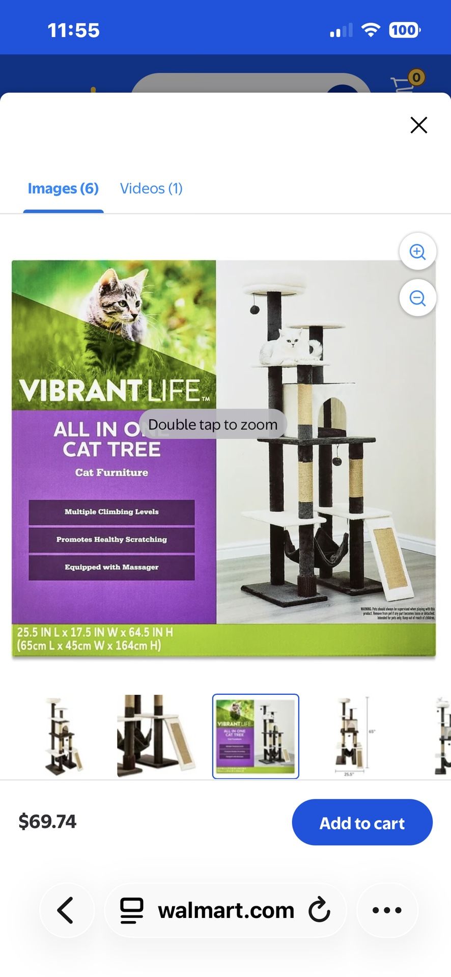 Vibrant Life Cat Tree House