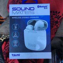New wireless earbuds sound mates