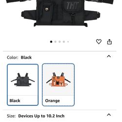 Gig Gear - Two Hand Touch Tablet Chest Harness for iPad and Samsung Tablets - Rugged Tablet Carrying