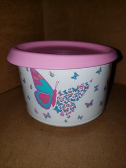 Tupperware Butterfly Small Canister