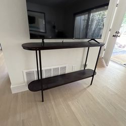 Console Table 54”w X 12”d X 34”h