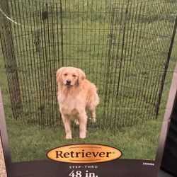 Dog Run 48 Inch Tall Stand Up