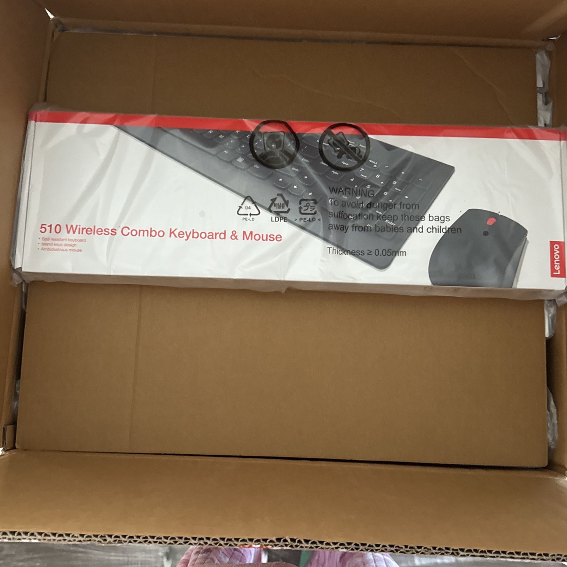 Brand New Lenovo 510 Wireless Combo Keyboard And mouse