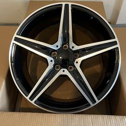BRAND NEW 18 Inch Gloss black And Machined Rims For Only $900