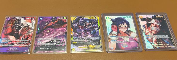 One piece cards