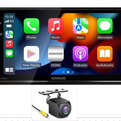 Kenwood CarPlay Radio With Camera