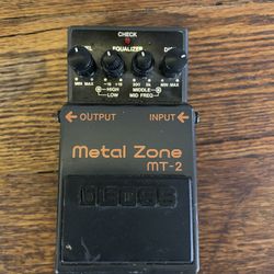 BOSS Metal Zone MT-2 Foot Pedal