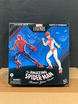 Marvel legends Renew your vows set . The Amazing Spiderman / Spinneret