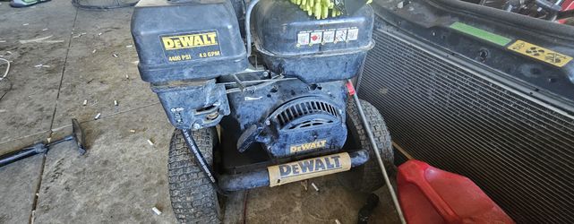 Dewalt pressure washer