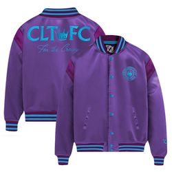 704 Shop And CLTFC collab purple Bomber jacket 