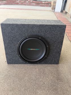 Image Dynamics IDQ8 8” Subwoofer with speaker box