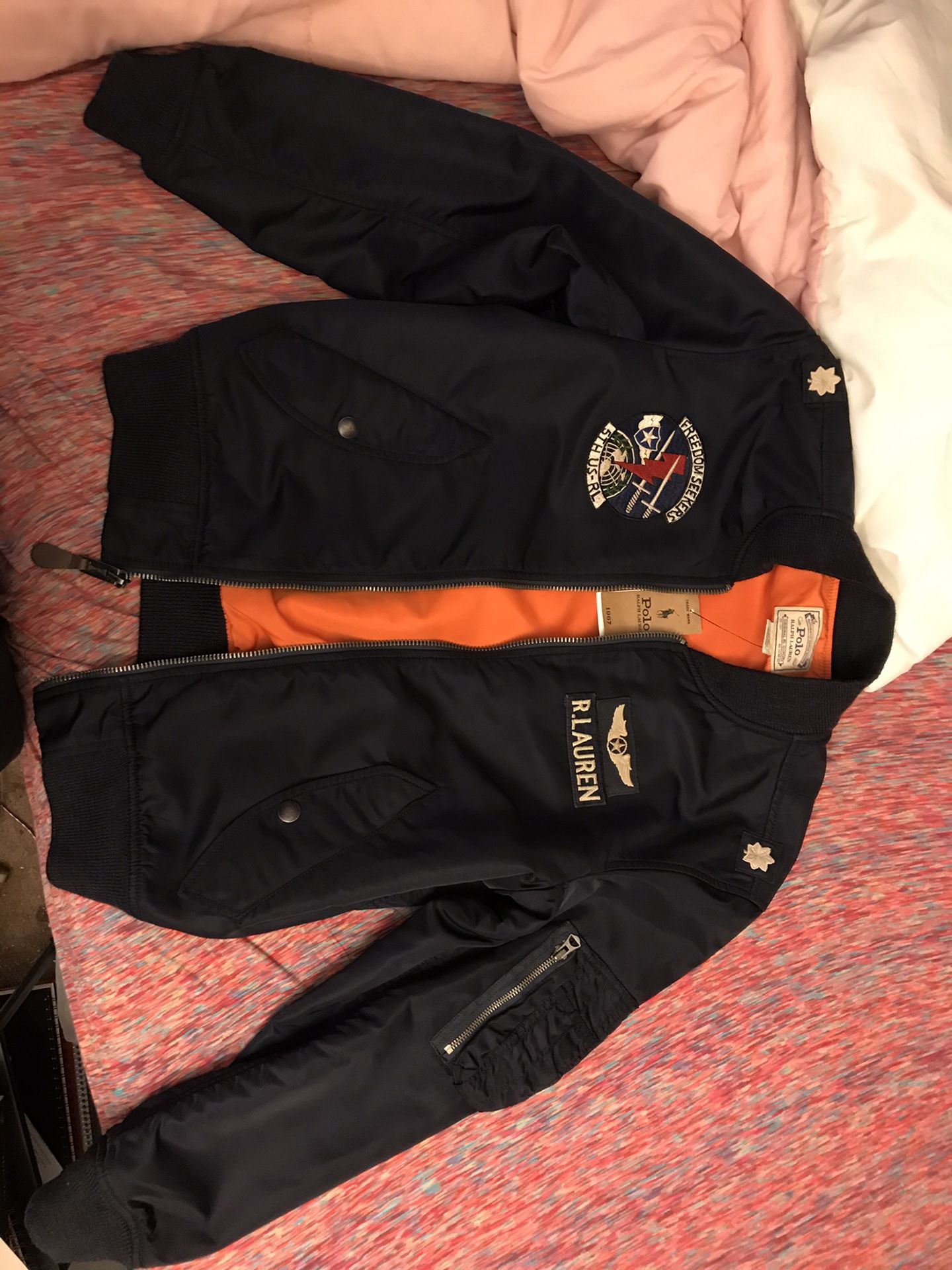 Polo Twill Bomber Jacket