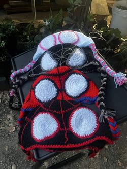 Handmade crochet multi beanies