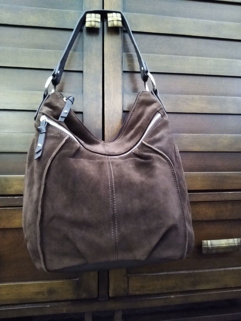 Clarks Suede Hobo Bag.  Never Used! 