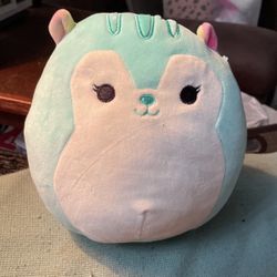 Squishmallows 8" SERENE the Squirrel Official Kellytoy Ultrasoft Plush