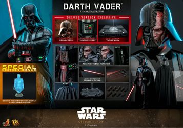 Hot Toys DX28 Star Wars 1/6 Darth Vader Action Figure Deluxe Version
