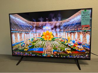 Sony 43” 4k smart tv k-43s30