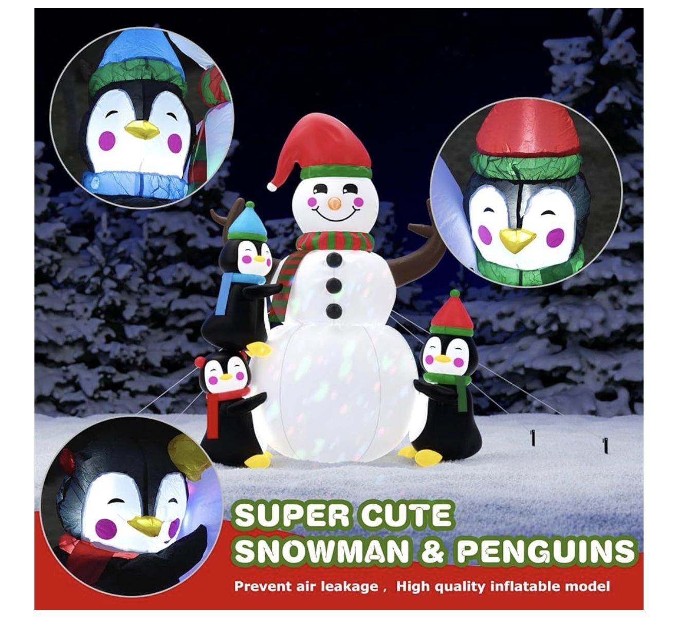 Brand New 6.2ft Christmas Inflatable