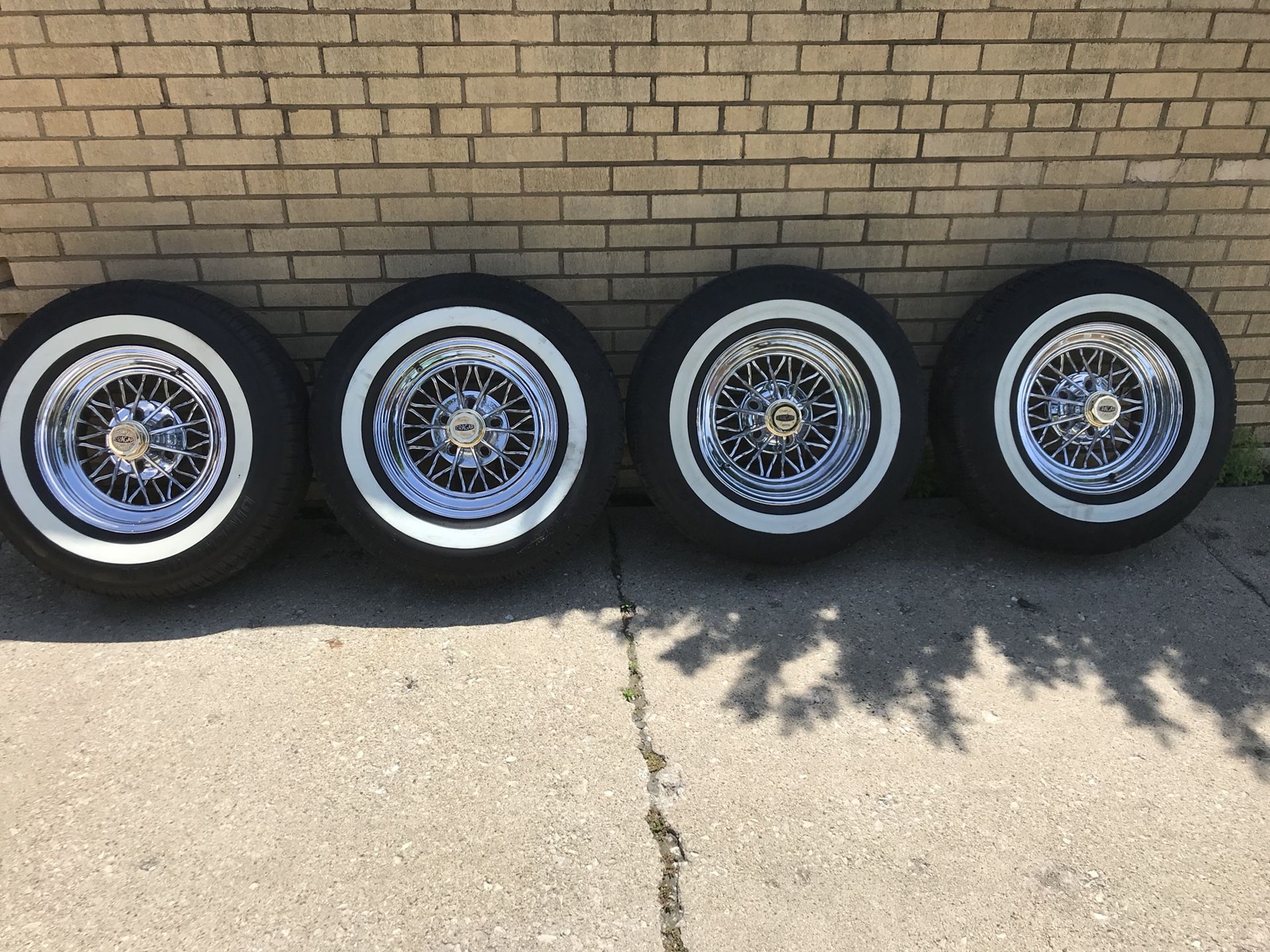 Cragar star wire wheels 30 spoke