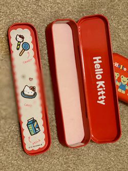 Vintage 1993 Sanrio Hello Kitty Metal Tin Pencil Case for Sale in Las  Vegas, NV - OfferUp