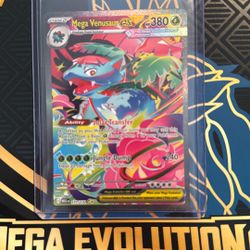 Mega Venusaur EX SIR Mega Evolutions Set 2025