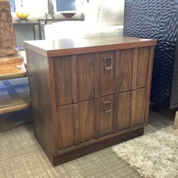 MC Laminate Top 2Drawer Nightstand