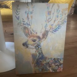 Artistic Deer Pictures Size 20 X 28