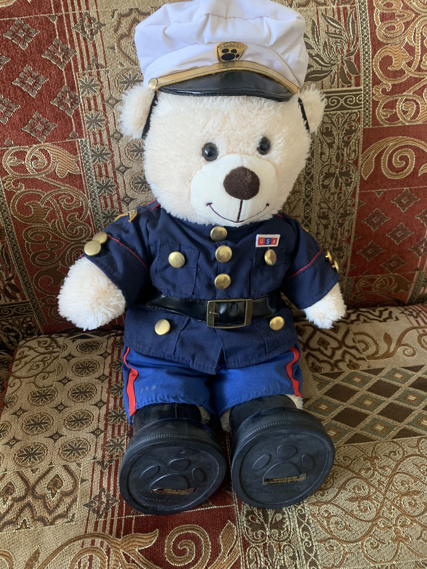 Marine teddy bear 2024 build a bear