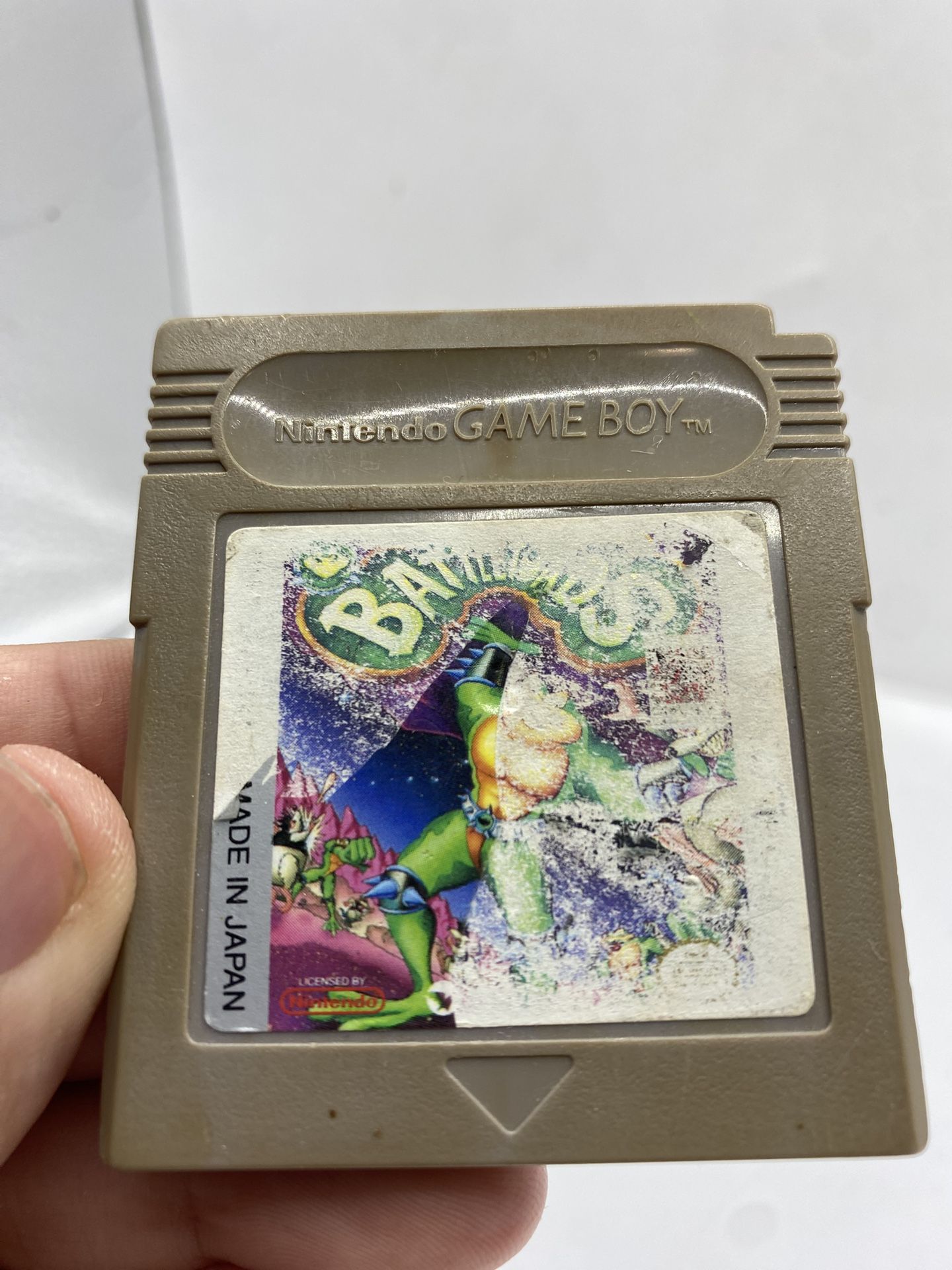 Battletoads Rare Vintage Nintendo Game Boy (1991 Cartridge Only Tested Authentic