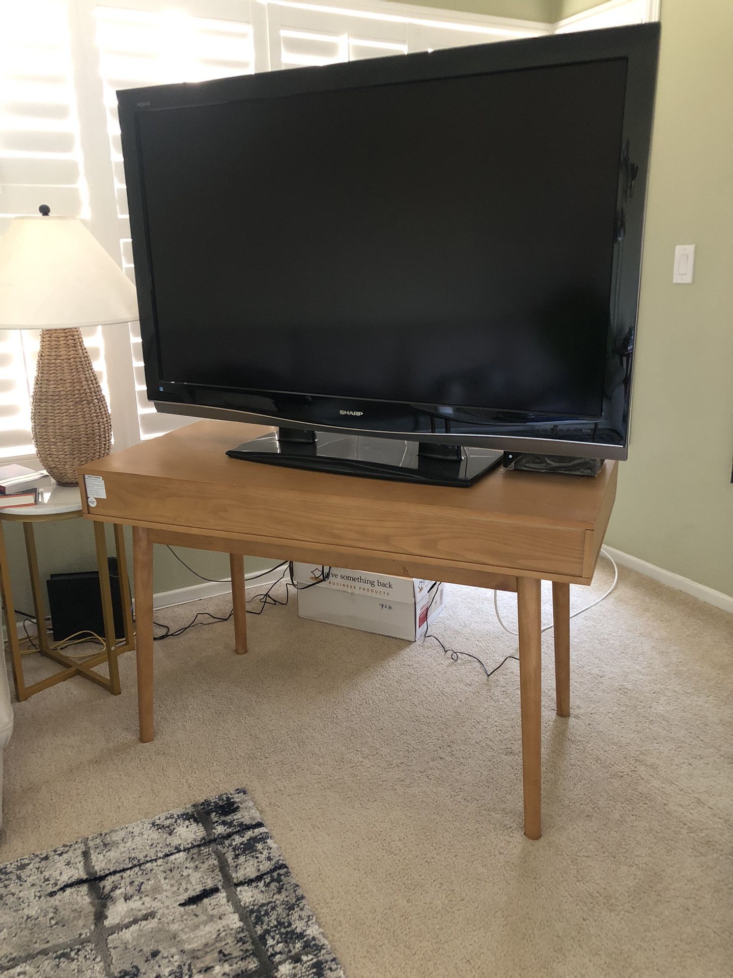 Mid Century Style Desk Or Table 