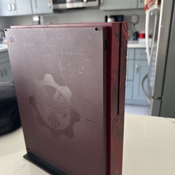 Custom Red Xbox One S 2TB Console – Works Great