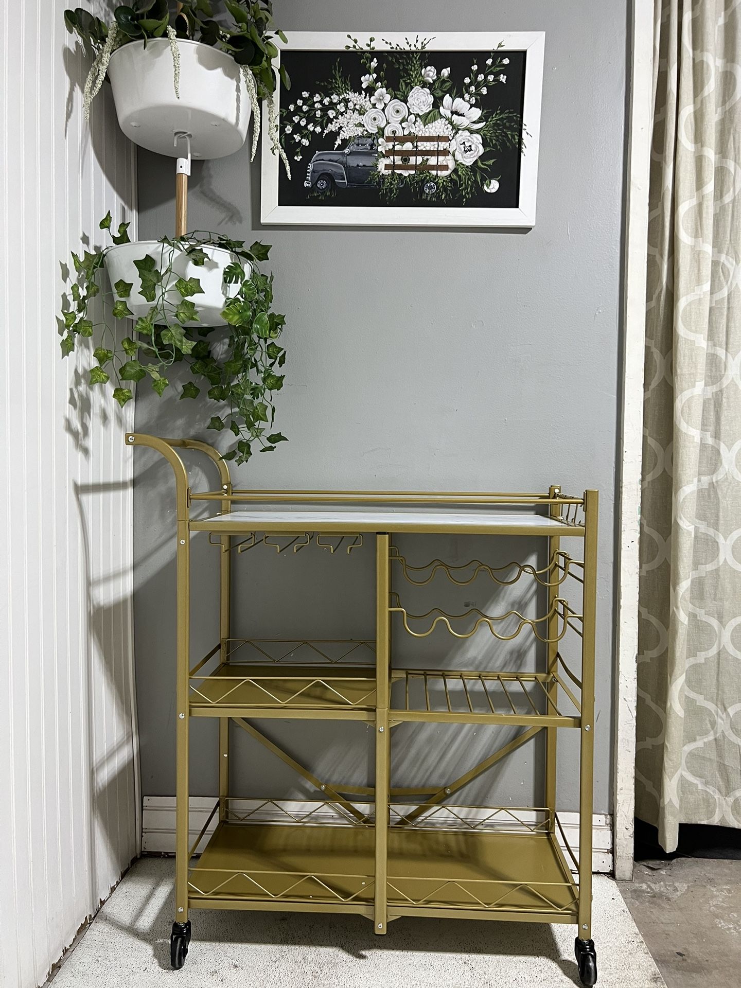 Bar Cart, Serving Cart, Wine Cart