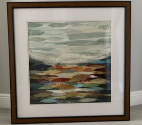 Modern Picture Frames With Abstract Drawing Poster Size 34 1/2 x 34 1/2