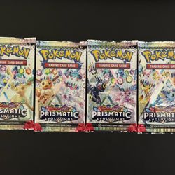 Pokémon Prismatic Evolution Booster Packs