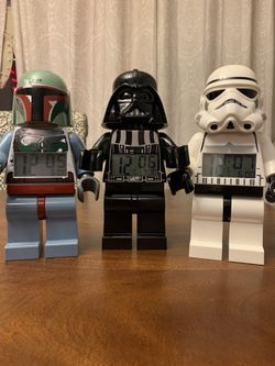 LEGO STAR WAR DIGITAL ALARM CLOCKS