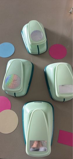Jumbo Size punches - Extra Large Punch Set - Marvy Uchida CLEVER LEVER EXTRA GIGA CRAFT PUNCHES