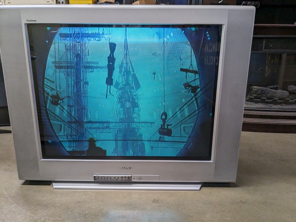 Sony Trinitron KV-36FS100 CRT 36" Tube TV Component Input Retro Gaming