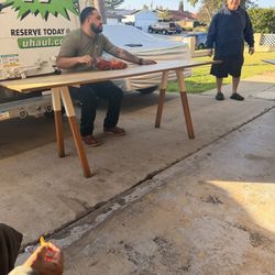 Various Size Wood Tables 