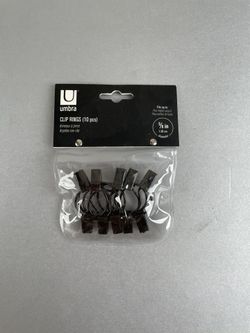 Umbra Clip Rings For Pinching Curtains