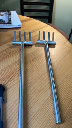 Vintage serving forks