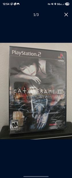 *NEW AND SEALED* FATAL FRAME III PS2