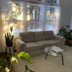 83” Modern Squire Arm Sofa