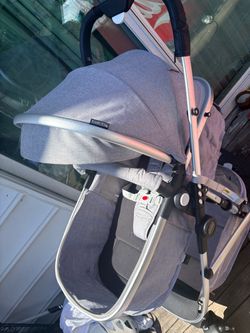 Bassinet baby stroller