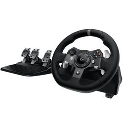 Logitech - G920 Driving Force Racing Wheel and Pedals