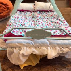 American Girl Doll Bed / Canopy